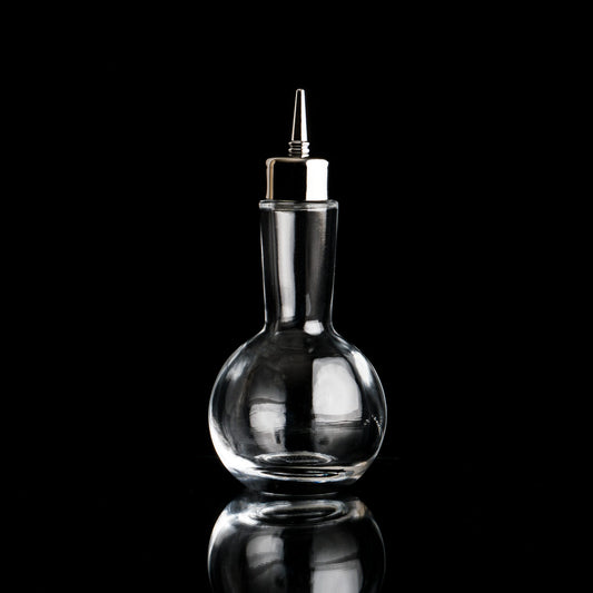 M-TAKA 50ml bitters bottle in silver.