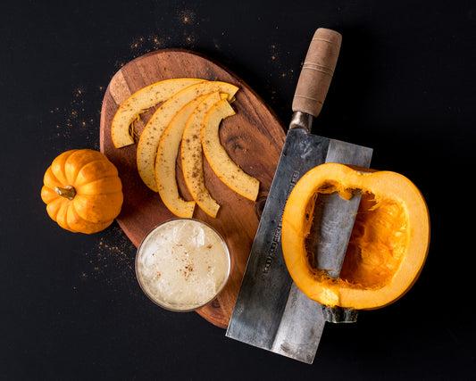 Pumpkin Juice Cocktail with Garnish