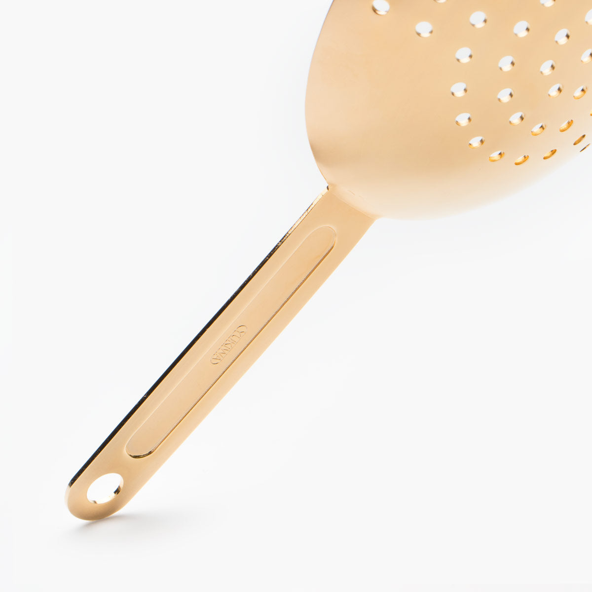 Yukiwa julep strainer in gold